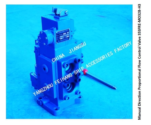 ASSEMBLY DIAGRAM OF MARINE 35SFRE-MO32B-H3 MANUAL PROPORTIONAL FLOW VALVE