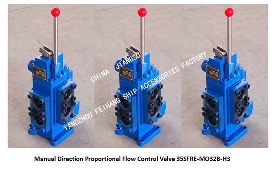 ASSEMBLY DIAGRAM OF MARINE 35SFRE-MO32B-H3 MANUAL PROPORTIONAL FLOW VALVE