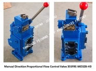 Marine Manual Proportional Flow Directional Compound Valve Model 35SFRE-MO32-H3