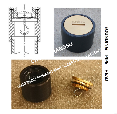 SOUNDING PIPE HEAD ASSEMBLY SOUNDING HEAD TEMPERATURE HEAD BODY MATERIAL - CAST STEEL, CAP - COPPER