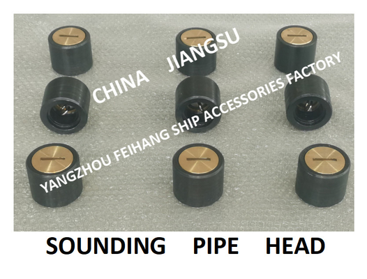 SOUNDING PIPE HEAD MEASURING PIPE HEAD SOUNDING INJECTION HEAD BODY MATERIAL - CAST STEEL, CAP - COPPER