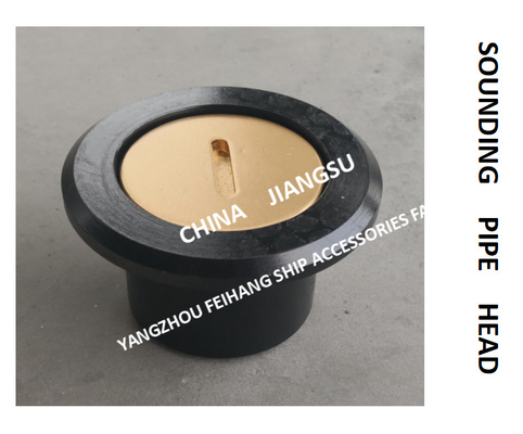 C-Type Raised Sounding Head, Raised Sounding Pipe Head, Sounding Injection Head Body - Cast Steel Cap - Copper