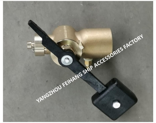 FH-40A SELF-CLOSING GLOBE VALVE BRONZE WITH COUNTER_WEIGHT FOR SOUNDING PIPES