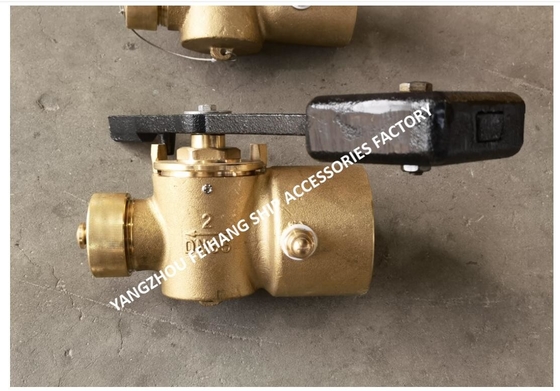 FH-40A SELF-CLOSING GLOBE VALVE BRONZE WITH COUNTER_WEIGHT FOR SOUNDING PIPES