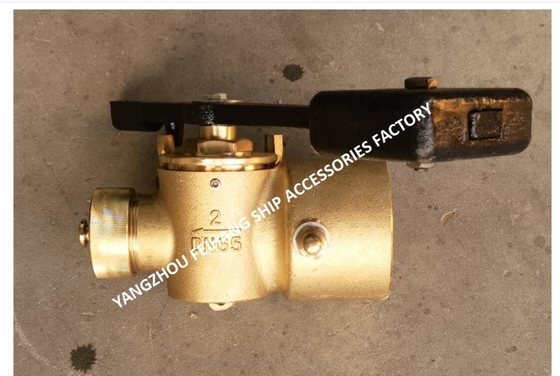 FH-40A SELF-CLOSING GLOBE VALVE BRONZE WITH COUNTER_WEIGHT FOR SOUNDING PIPES