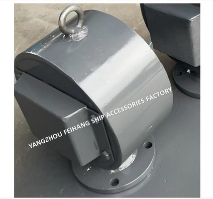 BALLAST COMPARTMENT BREATHABLE CAP-PIPE FROM TYPE AIR VENT HEAD FH-5K-350A BODY CARBON STEEL PROCESS WELDING