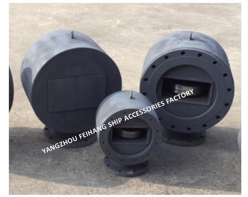 BALLAST COMPARTMENT BREATHABLE CAP-PIPE FROM TYPE AIR VENT HEAD FH-5K-350A BODY CARBON STEEL PROCESS WELDING