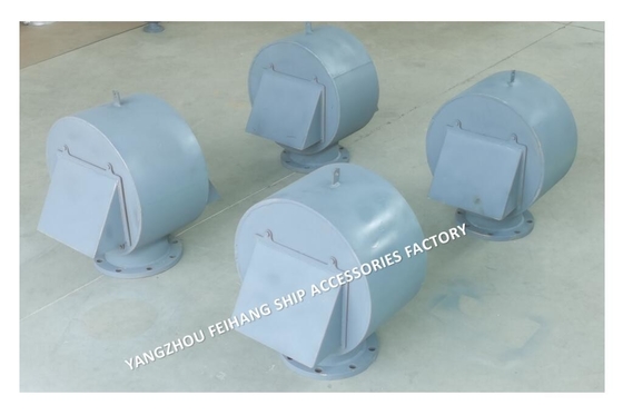 BALLAST COMPARTMENT BREATHABLE CAP-PIPE FROM TYPE AIR VENT HEAD FH-5K-350A BODY CARBON STEEL PROCESS WELDING