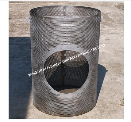 Sea Chest Filter, Size 400, Stainless Steel. Metal Thickness 2.0mm, Mesh Hole Dia 3mm Sea Chest Filter Technical Data