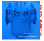 IMPA 872012 MARINE CAN WATER FILTERS-MARINE CAN WATER STRAINER MODEL:S-TYPE 5K-300A JIS F7121 BODY-CAST IRON FILTER-STAI