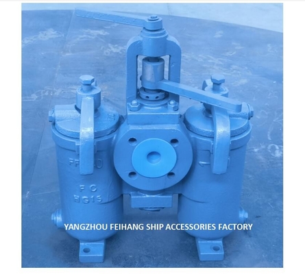 10K-40A  DUPLEX OIL STRAINER H-TYPE JIS F7208-MARINE DUPLEX OIL STRAINER JIS F7208-DUPLEX WATER STRAINER