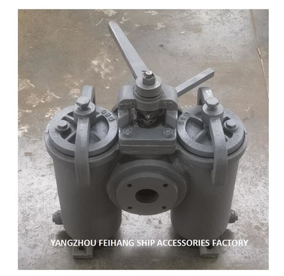 DUPLEX TYPE STRAINERS JIS F7208 5K-50A DUPLEX OIL STRAINER DUPLEX OIL STRAINER-FOR CASTING