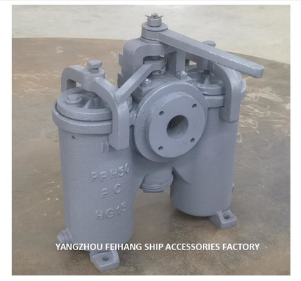 DUPLEX OIL STRAINER5K80A H-TYPE JIS F7208-MARINE DUPLEX OIL STRAINER JIS F7208-DUPLEX WATER STRAINER