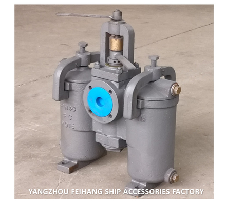 5K-100A DUPLEX OIL STRAINER H-TYPE JIS F7208-MARINE DUPLEX OIL STRAINER JIS F7208-DUPLEX WATER STRAINER