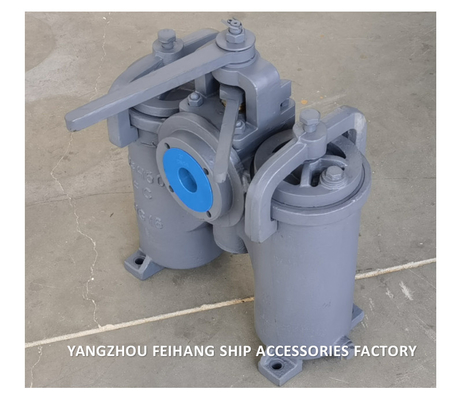 5K-125A DUPLEX OIL STRAINER H-TYPE JIS F7208-MARINE DUPLEX OIL STRAINER JIS F7208-DUPLEX WATER STRAINER