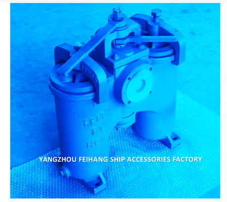 10K-40A  DUPLEX OIL STRAINER H-TYPE JIS F7208-MARINE DUPLEX OIL STRAINER JIS F7208-DUPLEX WATER STRAINER