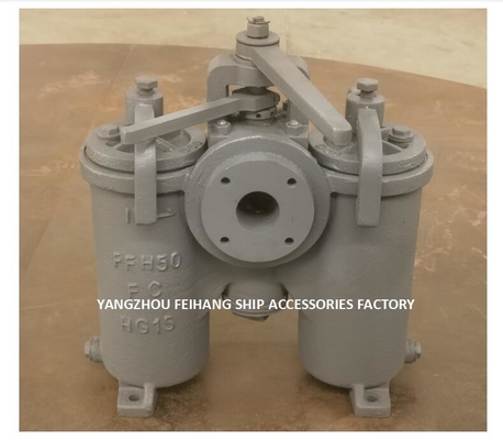 5K-100A DUPLEX OIL STRAINER H-TYPE JIS F7208-MARINE DUPLEX OIL STRAINER JIS F7208-DUPLEX WATER STRAINER