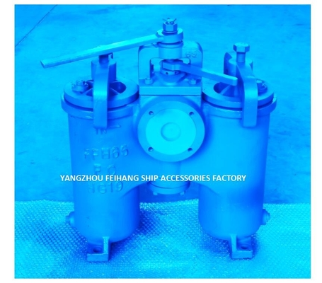 5K-100A DUPLEX OIL STRAINER H-TYPE JIS F7208-MARINE DUPLEX OIL STRAINER JIS F7208-DUPLEX WATER STRAINER