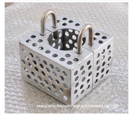 FILTER BOXES FOR BILGE LINE FH-125A  JIS F7206 Marine rose boxes Material - Carbon steel hot-dip galvanized