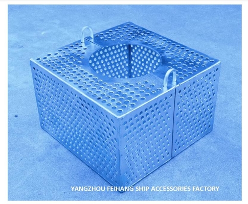 FILTER BOXES FOR BILGE LINE FH-125A  JIS F7206 Marine rose boxes Material - Carbon steel hot-dip galvanized