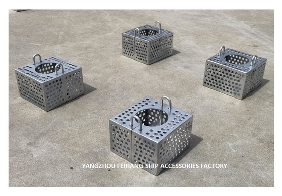 FILTER BOXES FOR BILGE LINE FH-125A  JIS F7206 Marine rose boxes Material - Carbon steel hot-dip galvanized