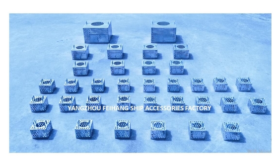 FILTER BOXES FOR BILGE LINE FH-125A  JIS F7206 Marine rose boxes Material - Carbon steel hot-dip galvanized