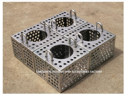 FILTER BOXES FOR SEWAGE WELL COMPARTMENT FH-150A  JIS F7206-JIS F7206-1998 MARINE STEEL PLATE BILGE WATER FILTER BOX