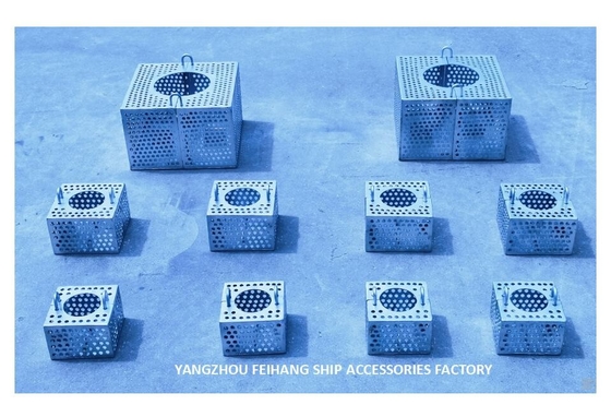 FILTER BOXES FOR BILGE LINE FH-125A  JIS F7206 Marine rose boxes Material - Carbon steel hot-dip galvanized
