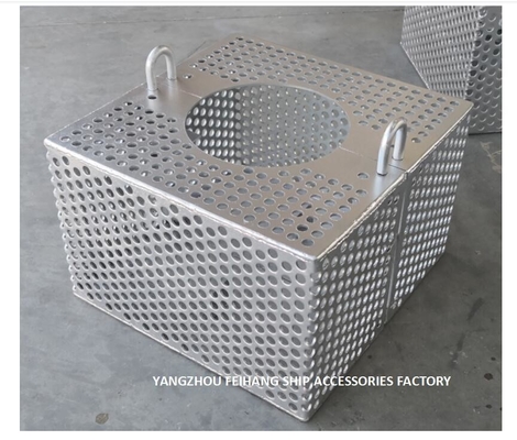 FILTER BOXES FOR SEWAGE WELL COMPARTMENT FH-150A  JIS F7206-JIS F7206-1998 MARINE STEEL PLATE BILGE WATER FILTER BOX