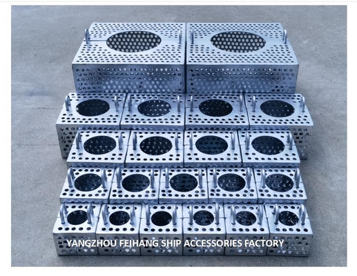 FILTER BOXES FOR SEWAGE WELL COMPARTMENT FH-150A  JIS F7206-JIS F7206-1998 MARINE STEEL PLATE BILGE WATER FILTER BOX