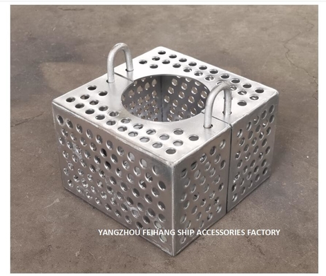 FILTER BOXES FOR BILGE LINE FH-125A  JIS F7206 Marine rose boxes Material - Carbon steel hot-dip galvanized