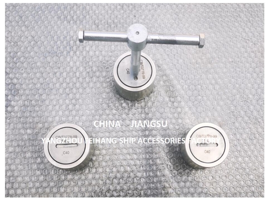 Stainless Steel Sounding Tube Cap Stainless Steel Sounding Pipe Cap Type C65 Cb/T3778