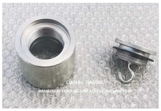 China C50 Stainless Steel Sounding Pipe Head Measuring Pipe Head With O-Ring , Material Stainless Steel