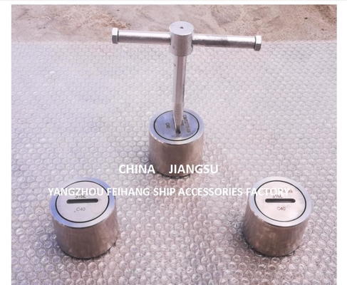 China C50 Stainless Steel Sounding Pipe Head Measuring Pipe Head With O-Ring , Material Stainless Steel