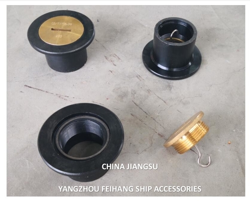 China A40 Cb/T3778 Sounding Pipe Head Assembly With O-Ring , Material Copper