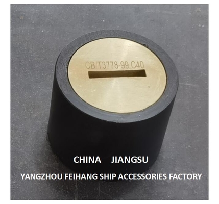 Feihang A50 Cb/T3778 Sounding Tube Cap Stainless Steel Sounding Pipe Cap  With O-Ring , Material Copper