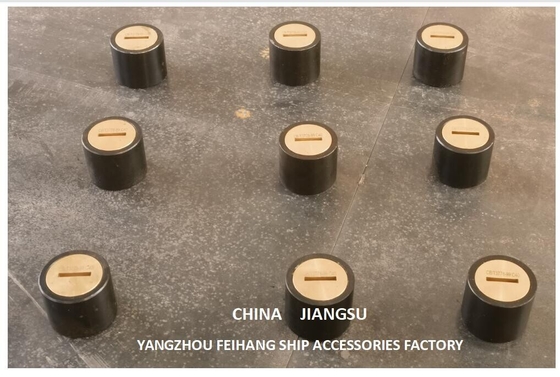 Feihang A50 Cb/T3778 Sounding Tube Cap Stainless Steel Sounding Pipe Cap  With O-Ring , Material Copper