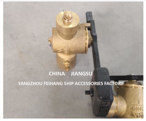 Self-Closing Globe Valve Bronze With Counter_weight  Dn40 Cb/T3778-99 Material-Bronze With Counterweight