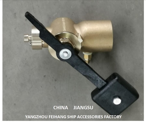 Bronze Depth Sounding Self-Closing Valve For Sunken Cabin Dn50 Cb/T3778-99  Material-Bronze With Counterweight