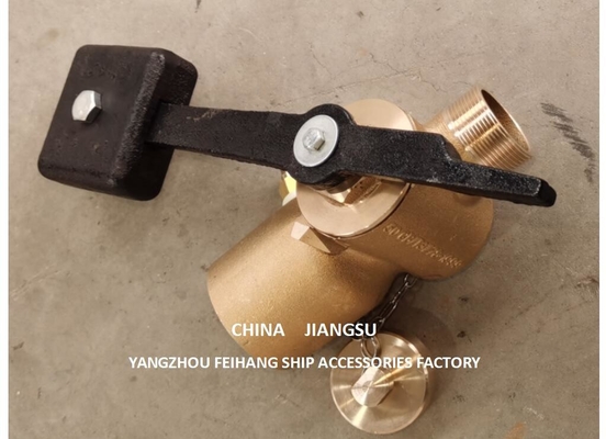 Marine Bronze Self-Closing Gate Valve Head for Sounding Pipe CB/T3778-99