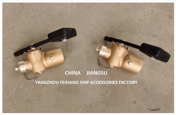 Marine Bronze Self-Closing Gate Valve Head for Sounding Pipe CB/T3778-99