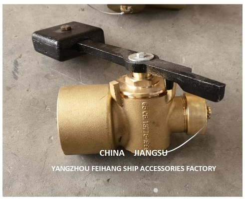 DN65 SELF-CLOSING GLOBE VALVE BRONZE WITH COUNTER_WEIGHT FOR SOUNDING PIPES