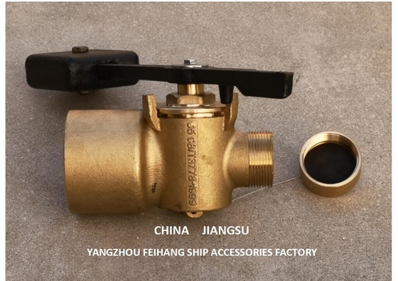 Cb/T3778-99 Self-Closing Gate Valve Heads For Sounding Pipe Model Dn65 Material-Bronze With Counterweight