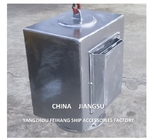 BILGE WATER TANK AIR PIPE HEAD NO.FH-125A BODY CARBON STEEL HOT-DIP GALVANIZING  WITH SUS316L FLOAT BALL