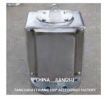 BILGE WATER TANK AIR PIPE HEAD NO.FH-125A BODY CARBON STEEL HOT-DIP GALVANIZING  WITH SUS316L FLOAT BALL