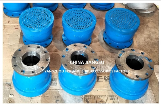 Ballast Tank Breather Cap-Gooseneck Type & Ballast Tank Air Pipe Head (With Floatball) Model Bs125a