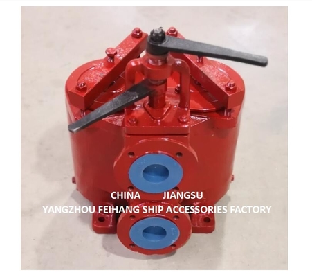 Duplex Oil Straines(U-Type) 5K-50A FOR FUEL OIL PUMP SUCTION & Duplex Basket Oil Strainers (U-Type) MODEL 5K-50A
