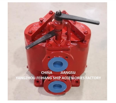 Duplex Oil Straines(U-Type) 5K-50A FOR FUEL OIL PUMP SUCTION & Duplex Basket Oil Strainers (U-Type) MODEL 5K-50A