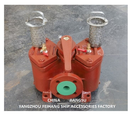 FEIHANG JIS 10K-25 Double Oil Strainers & Duplex Oil Strainer & Double Oil Filter & Duplex Oil Filters