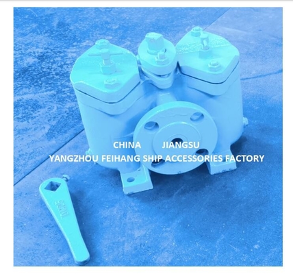 Duplex Oil Strainer Model:As25-0.40/0.22 Cb/T425-94 For Lube Oil Pump Suction Filter